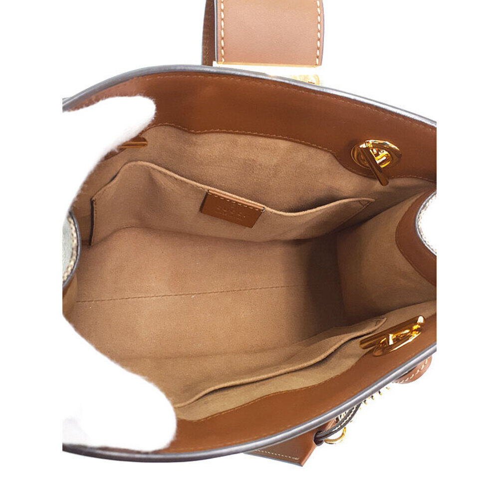 Gucci Chain Padlock shoulder Supreme Brown GG bag - Picture 3 of 9
